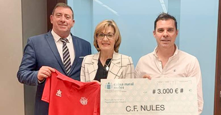 Caixa Rural Nules ayuda fútbol