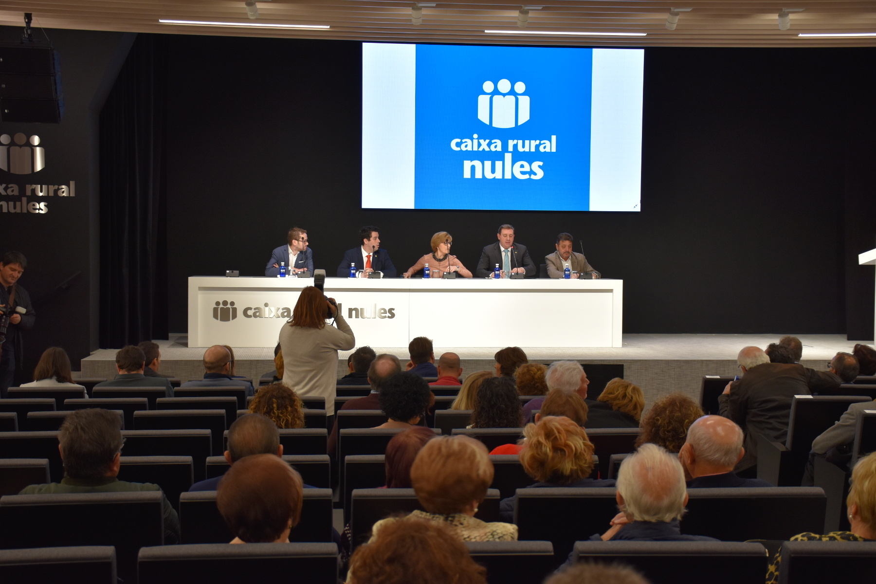 Inauguración salón de actos Caixa Rural Nules