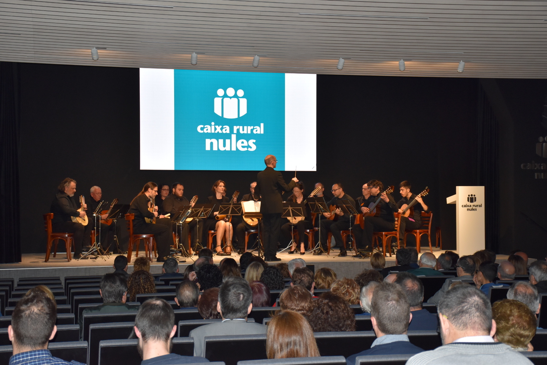 Orquesta salón de actos Caixa Rural Nules